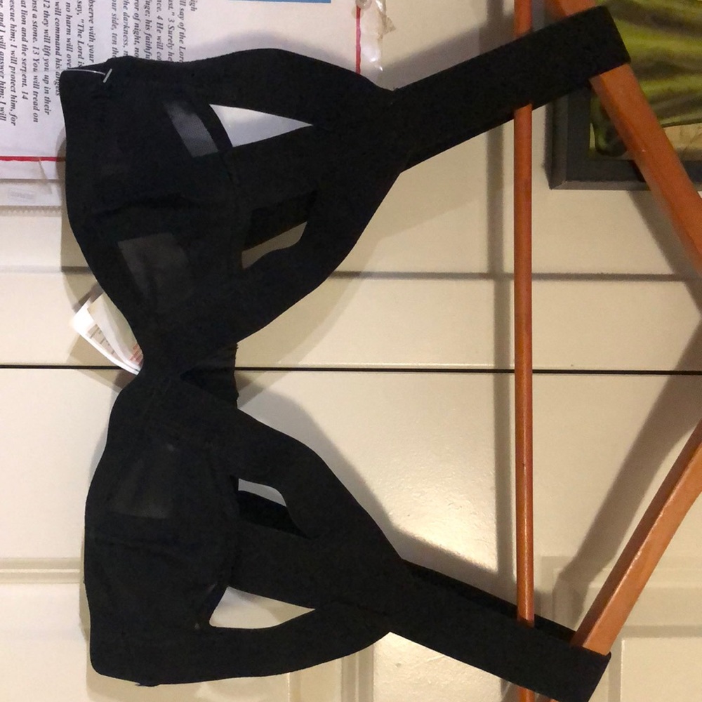 Black bra